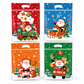🎅 ⏰50 Pack Christmas Candy Bags Cartoon Stand Up Zipper Pouches for Snowflake Crisp Cookie and Baking Food Packaging❄️