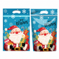 🎅 ⏰50 Pack Christmas Candy Bags Cartoon Stand Up Zipper Pouches for Snowflake Crisp Cookie and Baking Food Packaging❄️