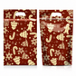 🎅 ⏰50 Pack Christmas Candy Bags Cartoon Stand Up Zipper Pouches for Snowflake Crisp Cookie and Baking Food Packaging❄️