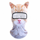 🐾 Animal Print Windproof Balaclava Face Mask 😜 Warm Outdoor Winter Gear