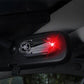 🛡️ Solar Powered Car Simulated Anti-Theft LED Warning Light 🚗