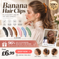 ⏰50K+ SOLD! Banana Hair Clips ! Non-slip, easy open & 9 colors. Elegant ponytails – grab yours! ✅