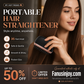 🥳2026 HOT SALE🥳💞50K+ SOLD!🔥Mini Cordless Hair Straightener Comb – Heats in 3 seconds, smooths & shines any time. Plant protein coating – gentle on hair, no damage! ✨💇‍♀️