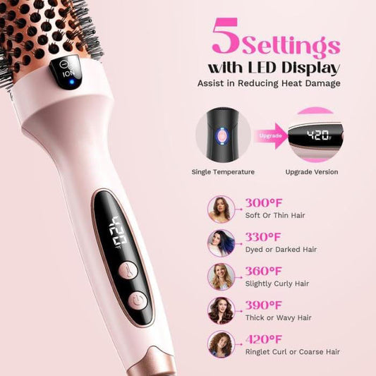 💇‍♀️2-in-1 Hair Fluffy Styling Comb✨Fluffy Volume in Minutes