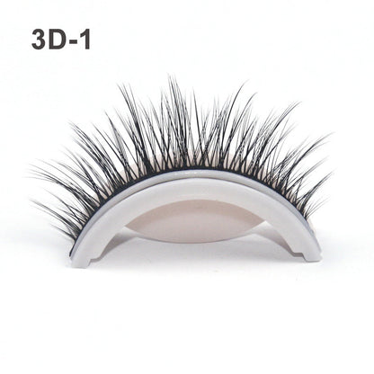 Reusable 3D tape for eyelashes