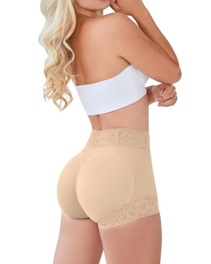 🔥Hot Sale ￡19.99🔥Women Lace Classic Daily Wear Body Shaper Butt Lifter Panty Smoothing Brief（36%OFF)