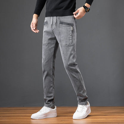 Loose Large Pocket Men's Casual Pants