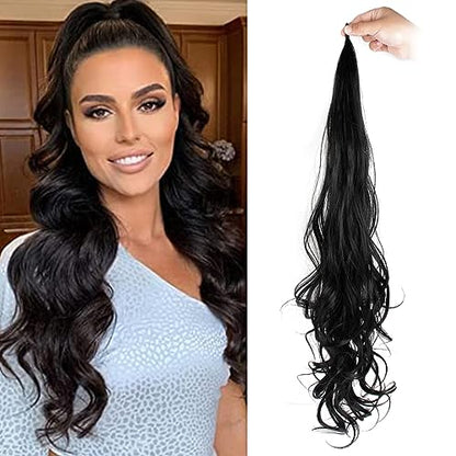 32 Inch Flexible Wrap Around Ponytail