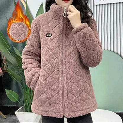 😍🧥Winter Gift! Women’s Thick Faux Cashmere Thermal Coat